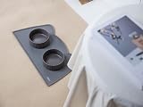 OHMO Silicone Cat & Dog Food Mat, Waterproof Non-Slip 46x25 cm Dark Grey view 4