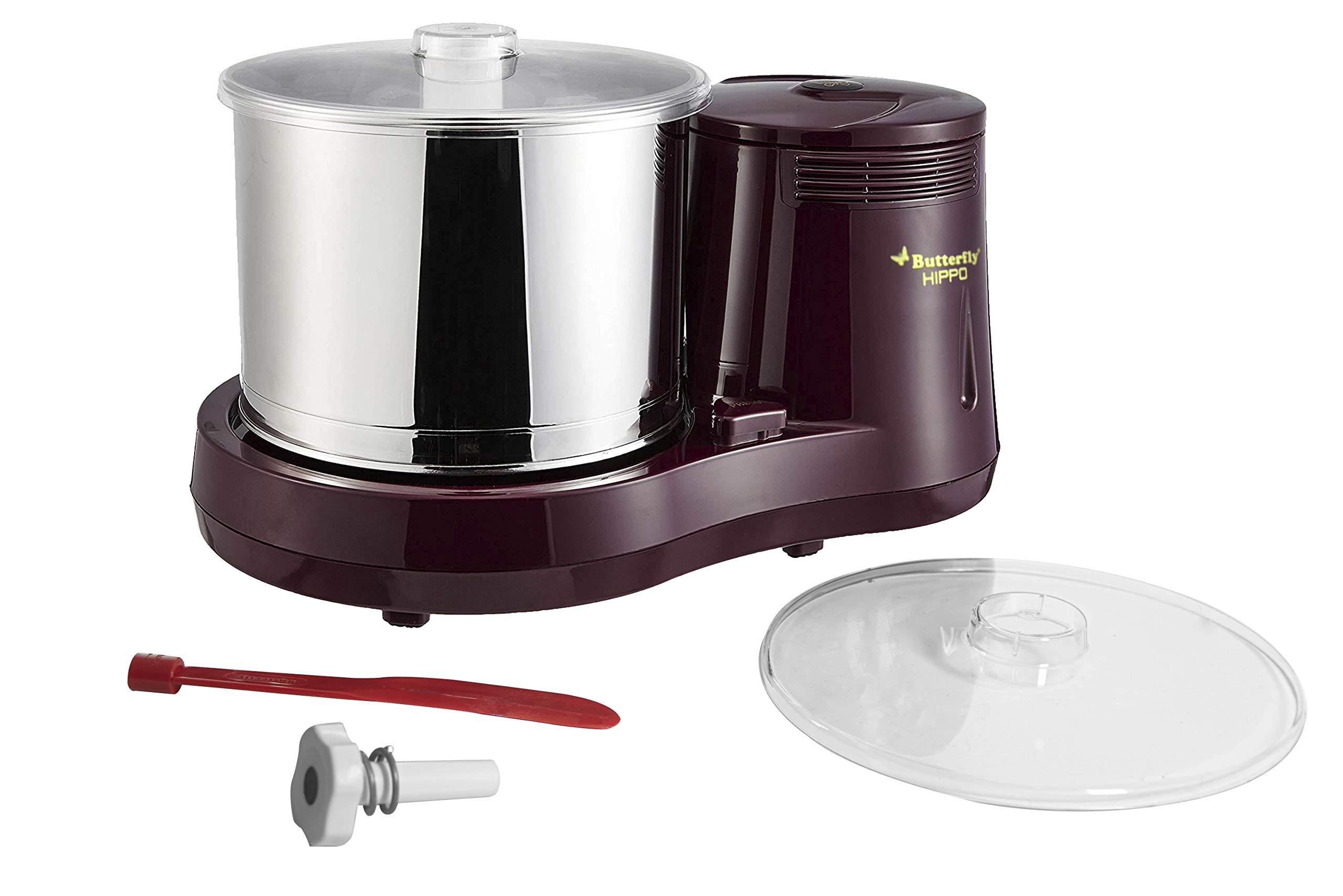 Butterfly Rhino 2Litre Table Top Wet Grinder (Cherry) Buy Online in