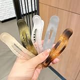 HKJHKJ Large Hair Claw Clips 5pcs Women Girls Duckbill Hairpin Long Hair view 3