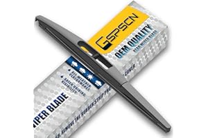 GSPSCN 10" Rear Wiper Blade，Back Windshield Wiper for Nissan Leaf 17-11 /Honda HRV 22-16，CR-V 2023 /Mitsubishi Outlander Sport 22-11，Eclipse Cross 20-18，ASX 15-13，Montero Sport 21-19，RVR 22-10 (H250/10-B)