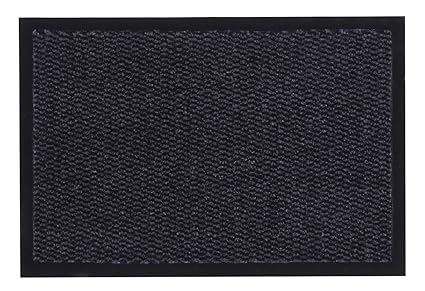 andiamo Schmutzfangmatte, Fußmatte aus Polypropylen – Indoor/Outdoor geeignet - in 90 x 150 cm Anthrazit – 5 mm Höhe