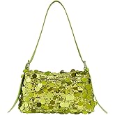 SHENHE Women's Sequin Bag Sparkly Shoulder Handbag Bling Party Purse Evening Bag