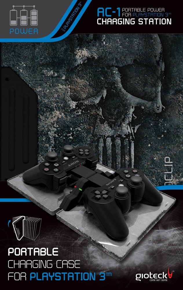 Gioteck Duel Fuel USB Ammo Clip - AC1 (PS3)