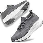 Womens Slip on Walking Shoes Comfort Sock Shoes Non Slip Mesh Casual Running Sneakers