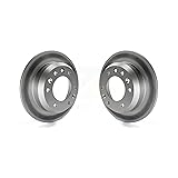 Genius Rear Coated Disc Brake Rotors Pair