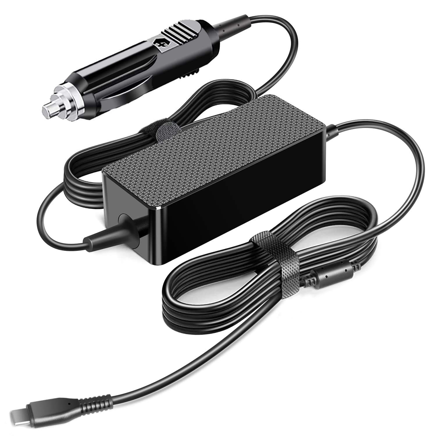 12V/24V Car Charger 100W USB C Power Supply Car Charging Cable for Macbook Pro/Air Lenovo Legion Dell XPS Inspiron Gaming Laptop EF ECOFLOW GLACIER Classic Portable Fridge Freezer Auto DC Adapter