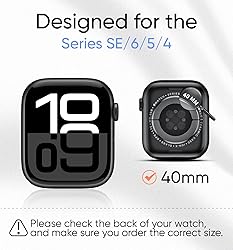 MAGIC JOHN 2 Pack for Apple Watch Series SE/6/5/4