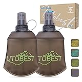 UTOBEST 150ml Soft Flask, 2 Pack Flexible TPU
