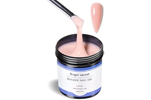 AOBOO Hard Gel Builder Gel for Nails Long-lasting Strong Hand Nude 3D Sculpting for Nail Extension 5.3fl.oz (nude, 5.3fl.oz)