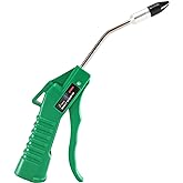 Astro Pneumatic Tool 1717A Deluxe 4" Air Blow Gun with 1/2" Removable Tip, Green