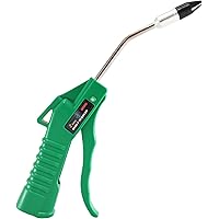 Astro Pneumatic Tool 1717A Deluxe 4" Air Blow Gun with 1/2" Removable Tip, Green