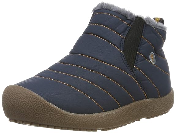 Gaatpot Kinder Winterschuhe Jungen Mädchen Schneestiefel Wasserdicht Warm gefütterte Schlupfstiefel Winter Stiefel Sneaker Sc