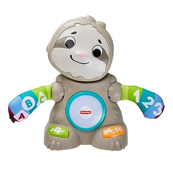 Fisher Price Linkimals Matthieu The Paressous Educational Toy Sounds And Lights French Version 9 Months More Ghy89 Amazon De Baby