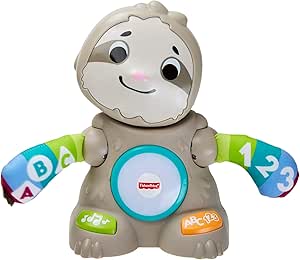 Fisher Price Linkimals Smooth Moves Sloth Baby Toy With Music Lights French Edition Amazon Ca Toys Games