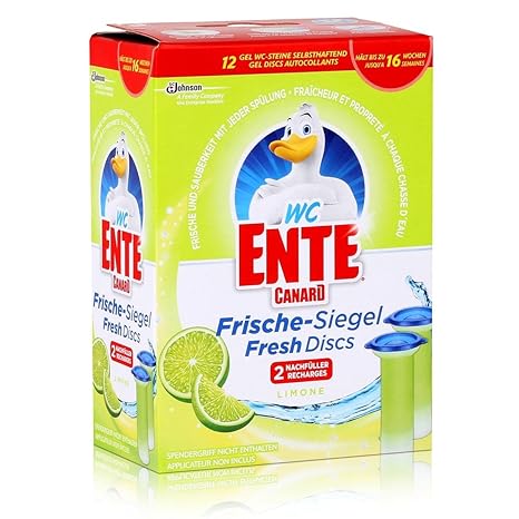 WC-Ente Frische-Siegel Nachfüller, Limone, 2 x36 ml