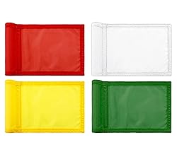 Set of 4 Single Sided 8x6 Inches Solid Golf