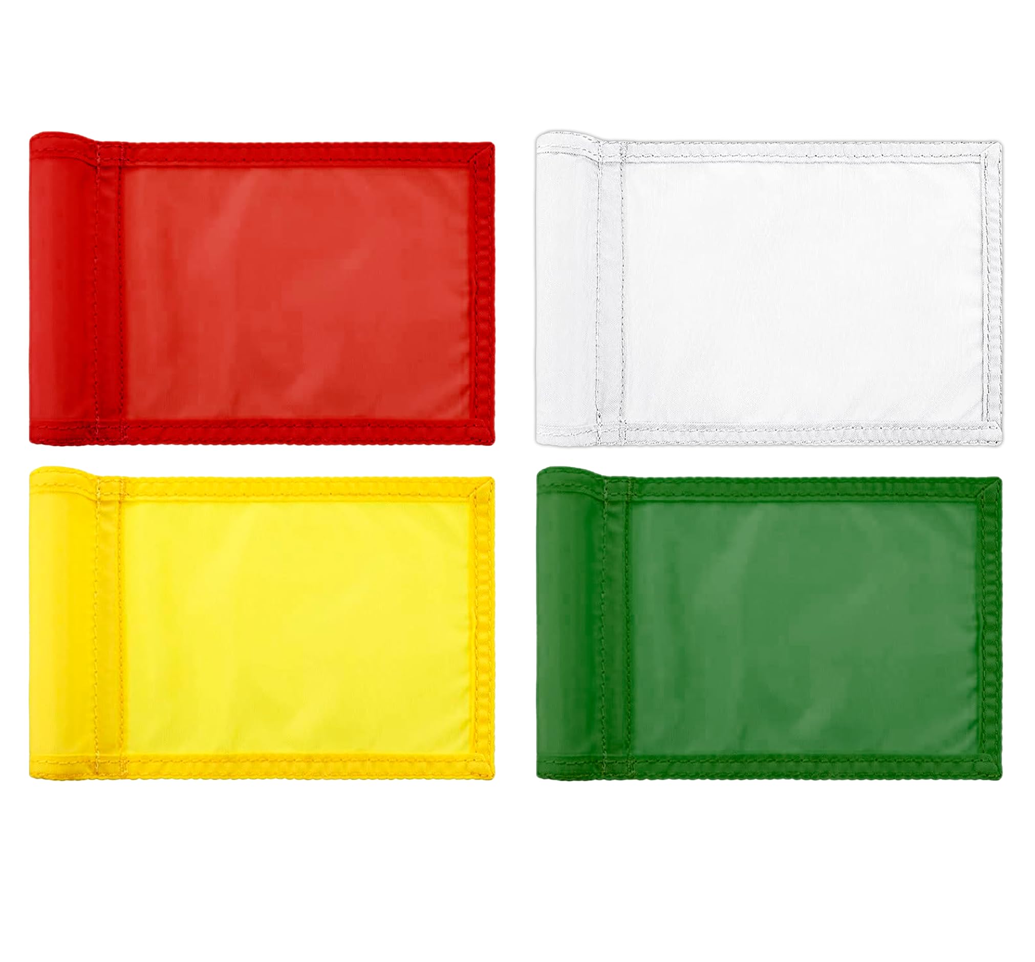 Set of 4 Single Sided 8x6 Inches Solid Golf