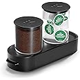 Keurig K-Cup Pod & Ground Coffee Storage Unit, Coffee Storage, Holds up to 12 ounces of Ground Coffee & 12 K-Cup Pods, Black
