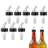 Automatic Measured Bottle Pourer, 8Pcs Liquor Pour