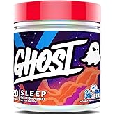 GHOST Sleep Dietary Supplement, Blue Dream - Recovery & Rest with Premium Ingredients Including Melatonin, Colostrum & Ashwagandha – Supports Sleep Quality - Gluten-Free & Sugar-Free