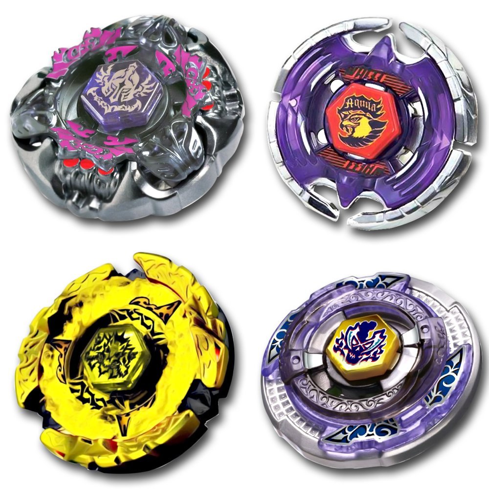Beyblade 4 Pk Earth Eagle Aquila Hades Kerbecs Scythe Kronos
