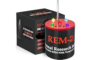 EMF+ATDD Ghost Hunting Equipment, Paranormal Surveillance - Professional EMF & Temperature Detector, 40% More Sensitive Anten