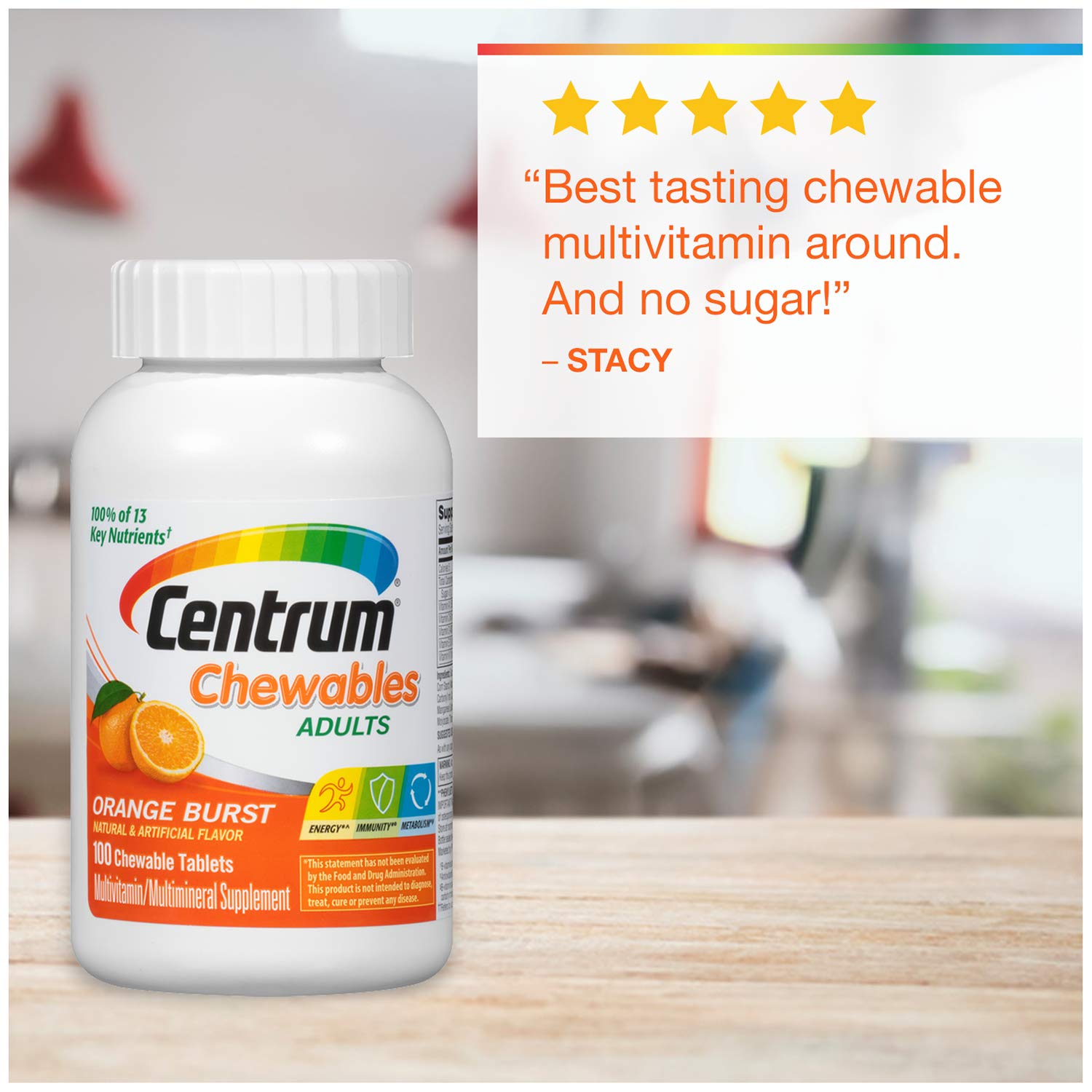 Centrum Adult (100 Count) Multivitamin / Multimineral Supplement
