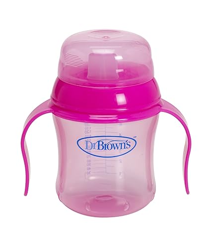 Dr Browns 170ml Soft Spout Training Cup (Pink)