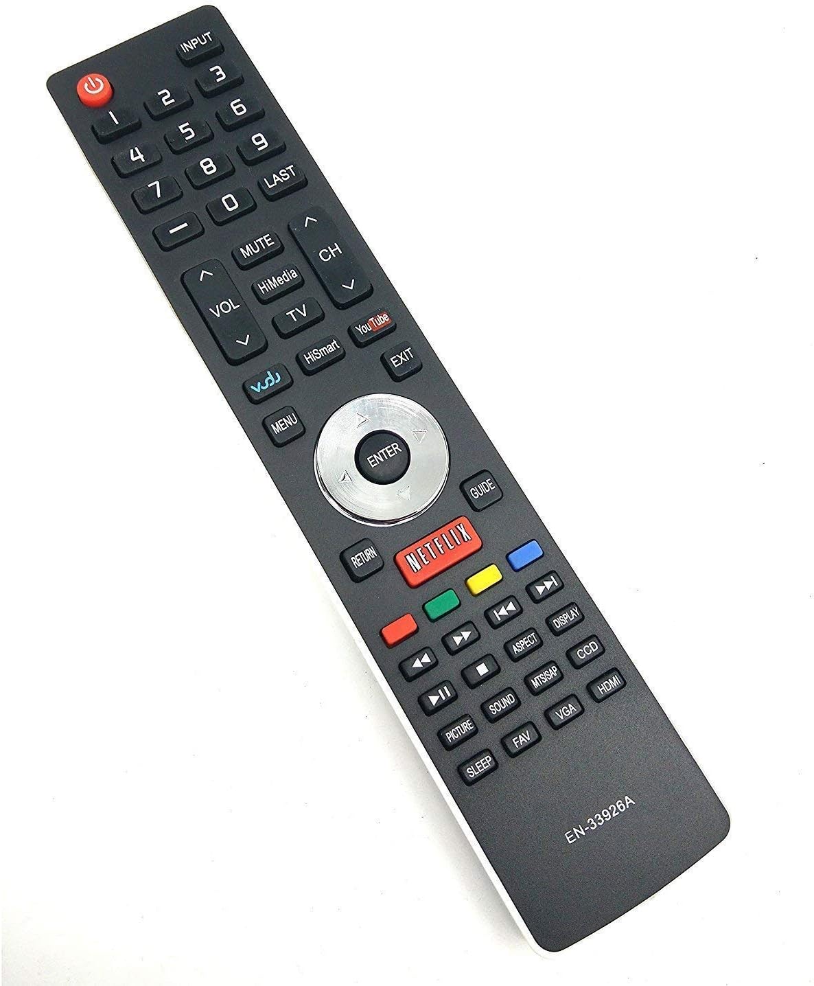 Amazon Com En 33926a Remote Control Compatible With Hisense Smart Tv Home Audio Theater