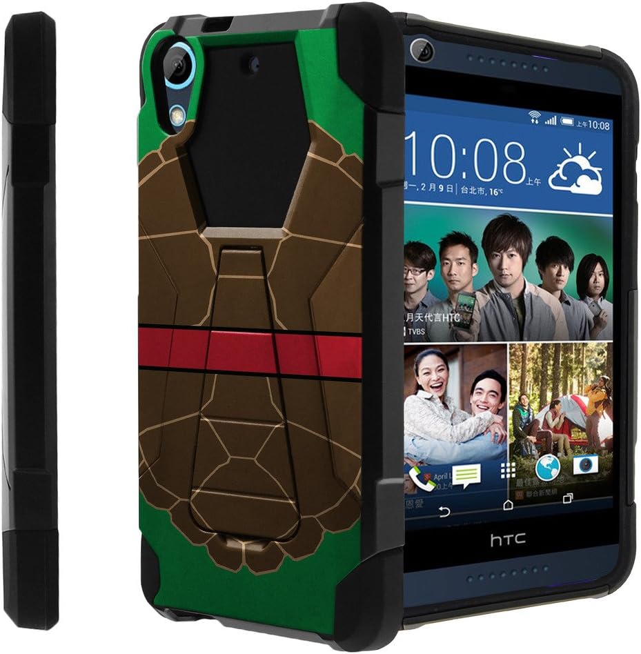 Untouchble Case for HTC Desire 626 Hard Case| Desire 626s Case [Traveler Series] Dual Layer Hybrid Kickstand Case - Turtle Shell