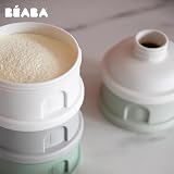 Beaba Stackable Milk Dispenser 4 Compartments 330 mL Large Capacity France view 5