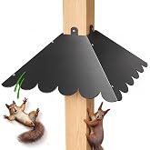 Metal Squirrel Baffle for Bird Feeder Pole, Squirrel Baffle for 4x4 Post | Bird Feeder Squirrel Proof, Bird House Squirrel Guard, Rust Chew Proof Heavy Duty