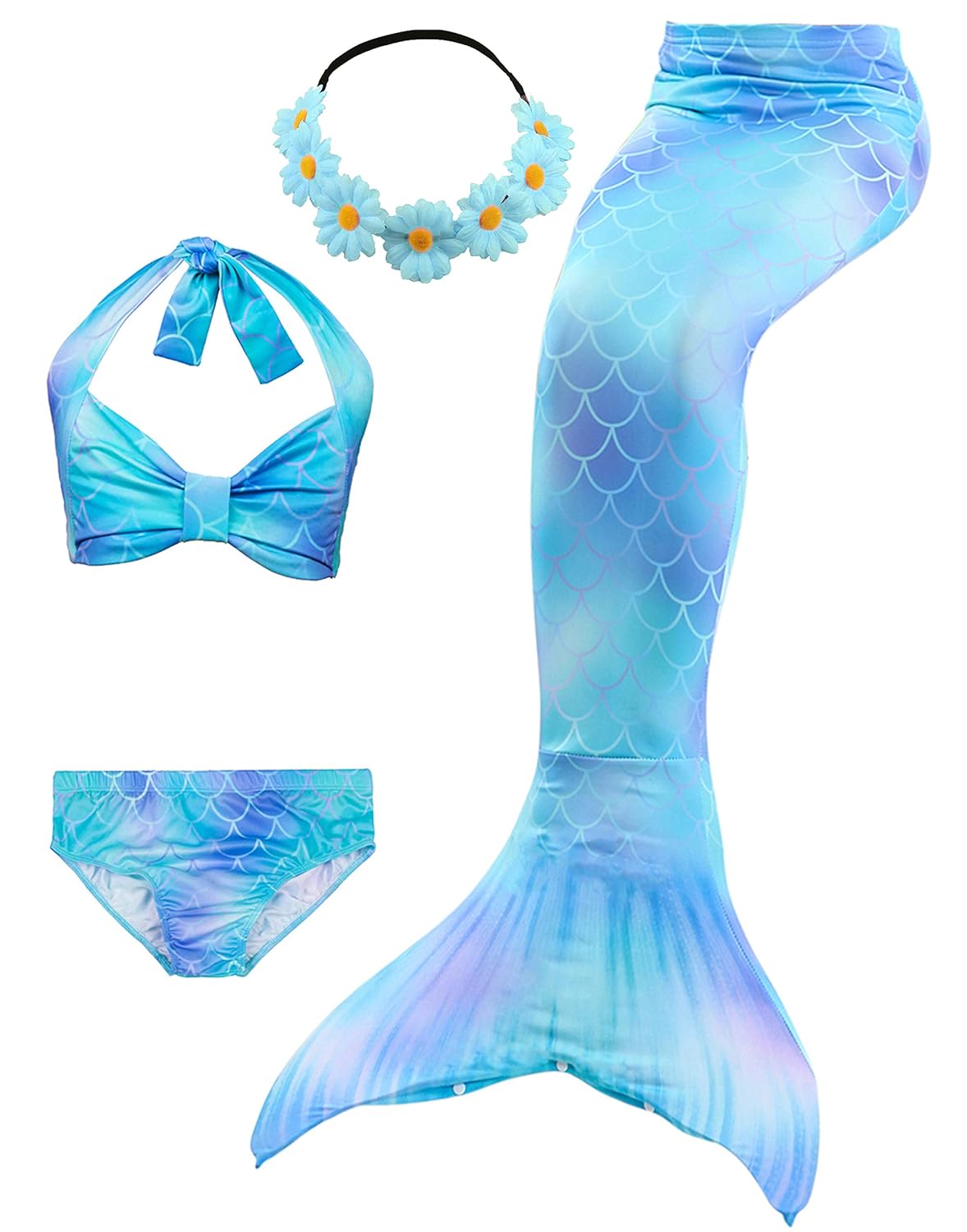 mermaid bathing suit top