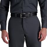 Dickies Men's Black Plaque Industrial Strength Belt Size Medium view 5
