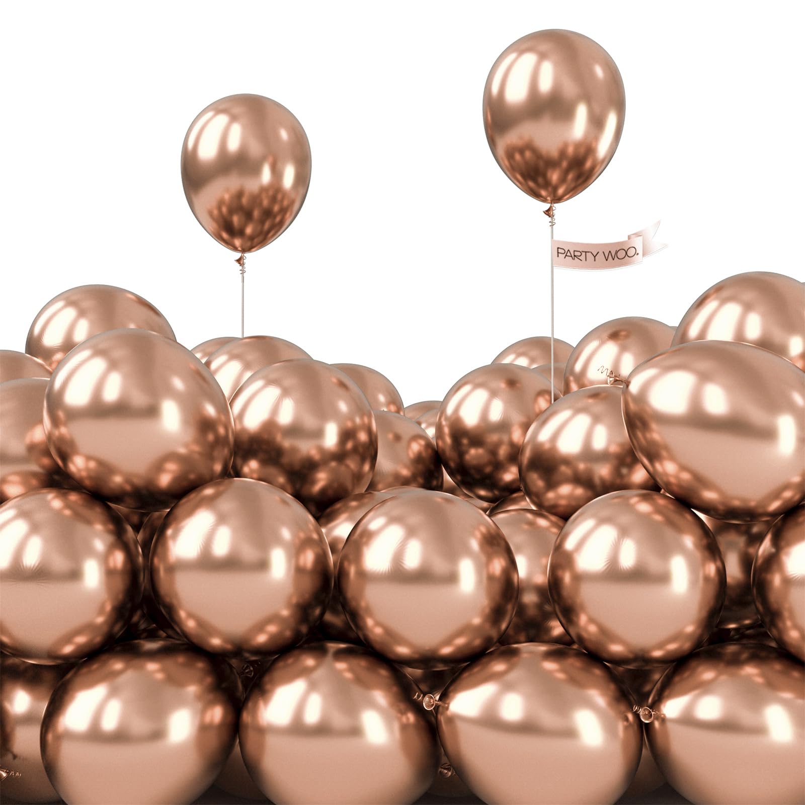Photo 1 of ***MISSING PARTS***
PartyWoo Metallic Rose Gold Balloons 50pcs 5 Inch Chrome Champagne Gold Latex Balloons for Wedding Baby Shower Birthday Anniversary Bachelorette Bridgerton Floral Party Decorations Rose Gold-G112