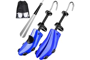 JJDPARTS Shoe Stretcher, Pair 4-Way Shoe Expander Widener Shoe Tree Extender for Women Men