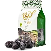 LEEN Premium Ajwa Dates &ndash;Resealable Zipper Pouch | Fresh Authentic Ajwa from Al-Madinah Al-Munawarah | Natural, Soft &amp; Rich Flavor | Premium Saudi Dates