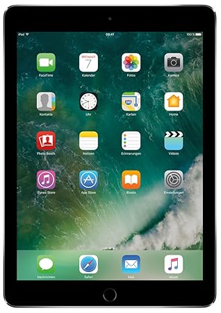 Apple iPad Pro MLMV2FD/A 24,63 cm (9,7 Zoll) Retina Display (A9X, 128GB, iOS 10) Grau