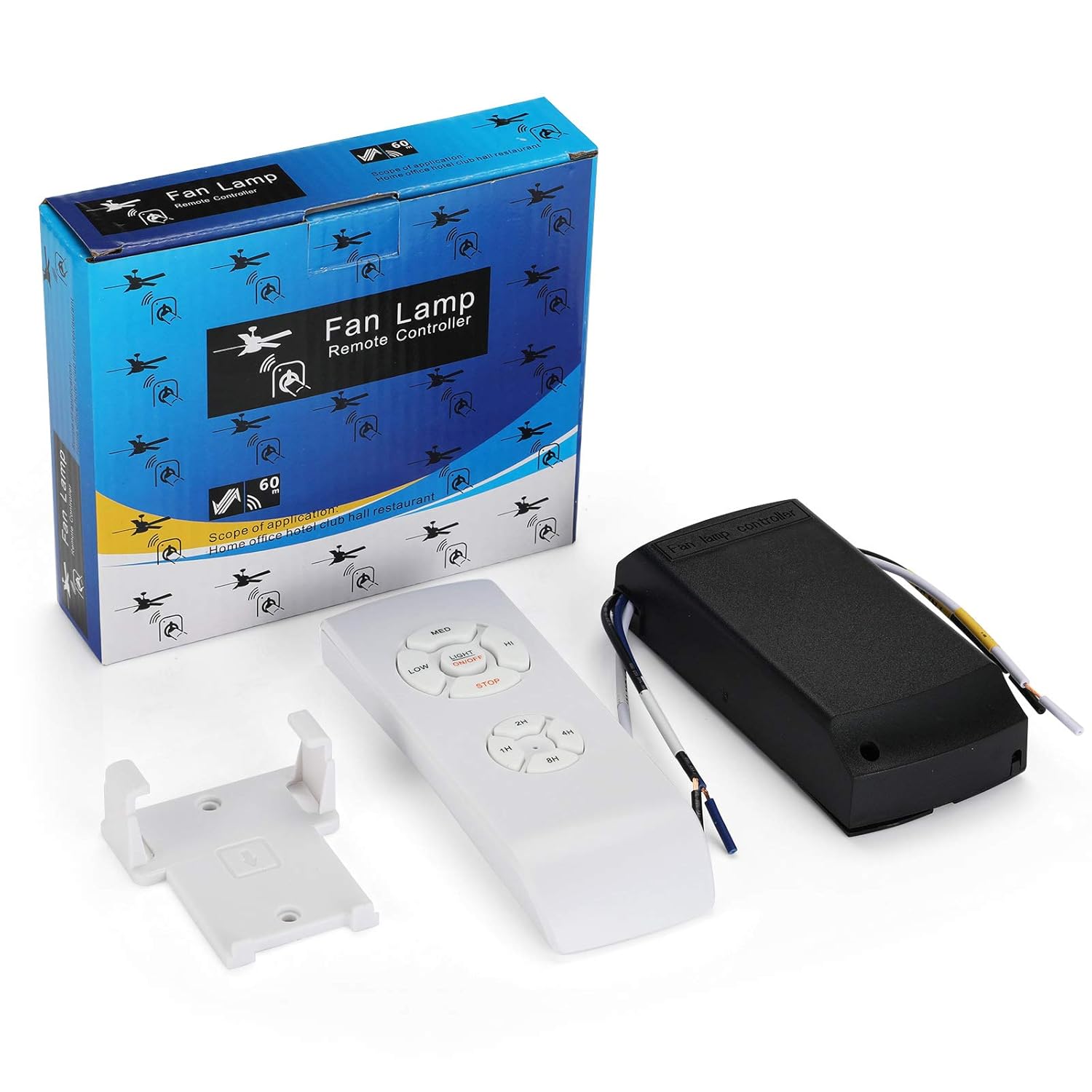 Deckenventilatoren QIACHIP Deckenventilator Fernbedienung Universal