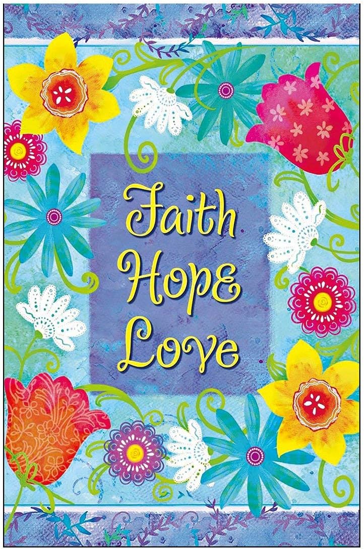 Best God Is Love Garden Flag