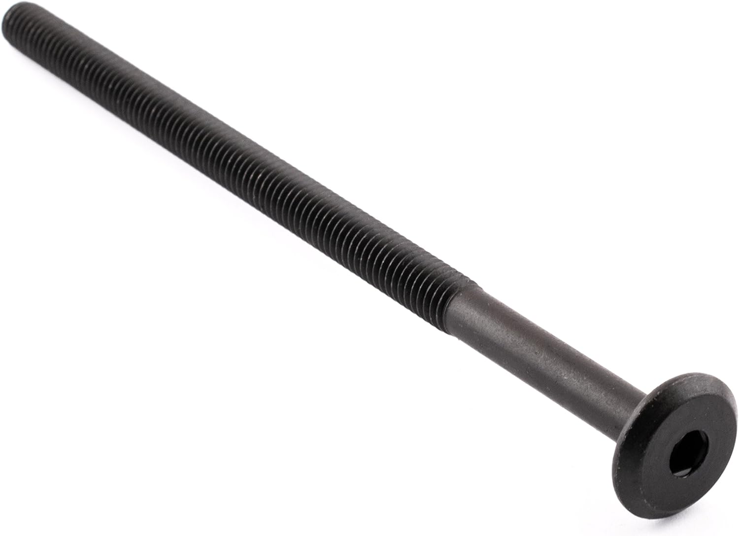 Furniture Connector Bolts, Black Finish, M6 x 110mm, Pack