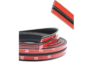 iolory Automotive Weather Stripping,Cuttable T-Shaped Car Sunroof Cover Seal Rubber Trim,Vehicle Rubber Seal,Automotive Seal 