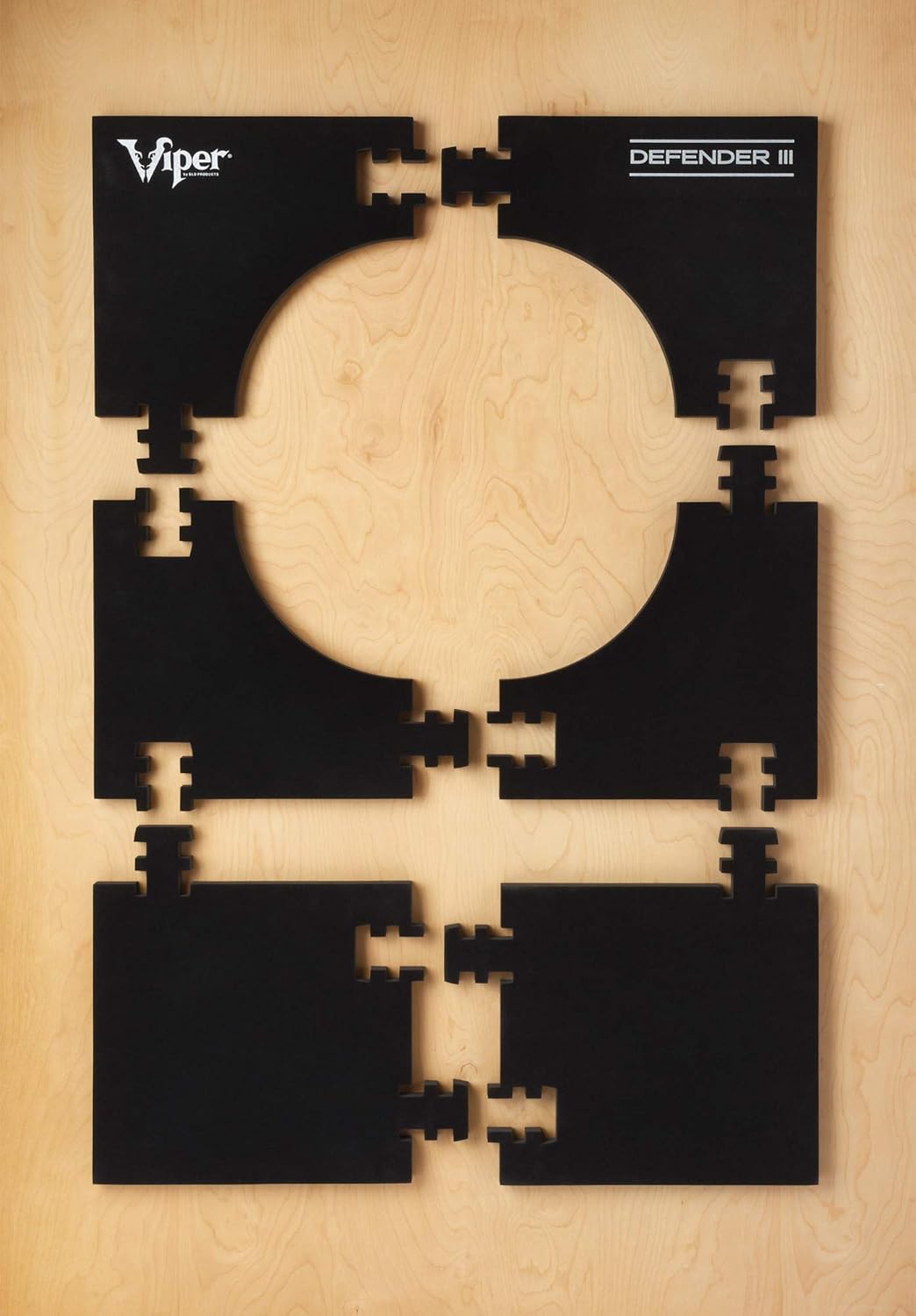 Viper Defender III Backboard & Sisal/Bristle Steel Tip Dartboard Bundle: Standard Set (Shot King Dartboard, Defender III Backboard, Edge Throw Line) : Sports & Outdoors