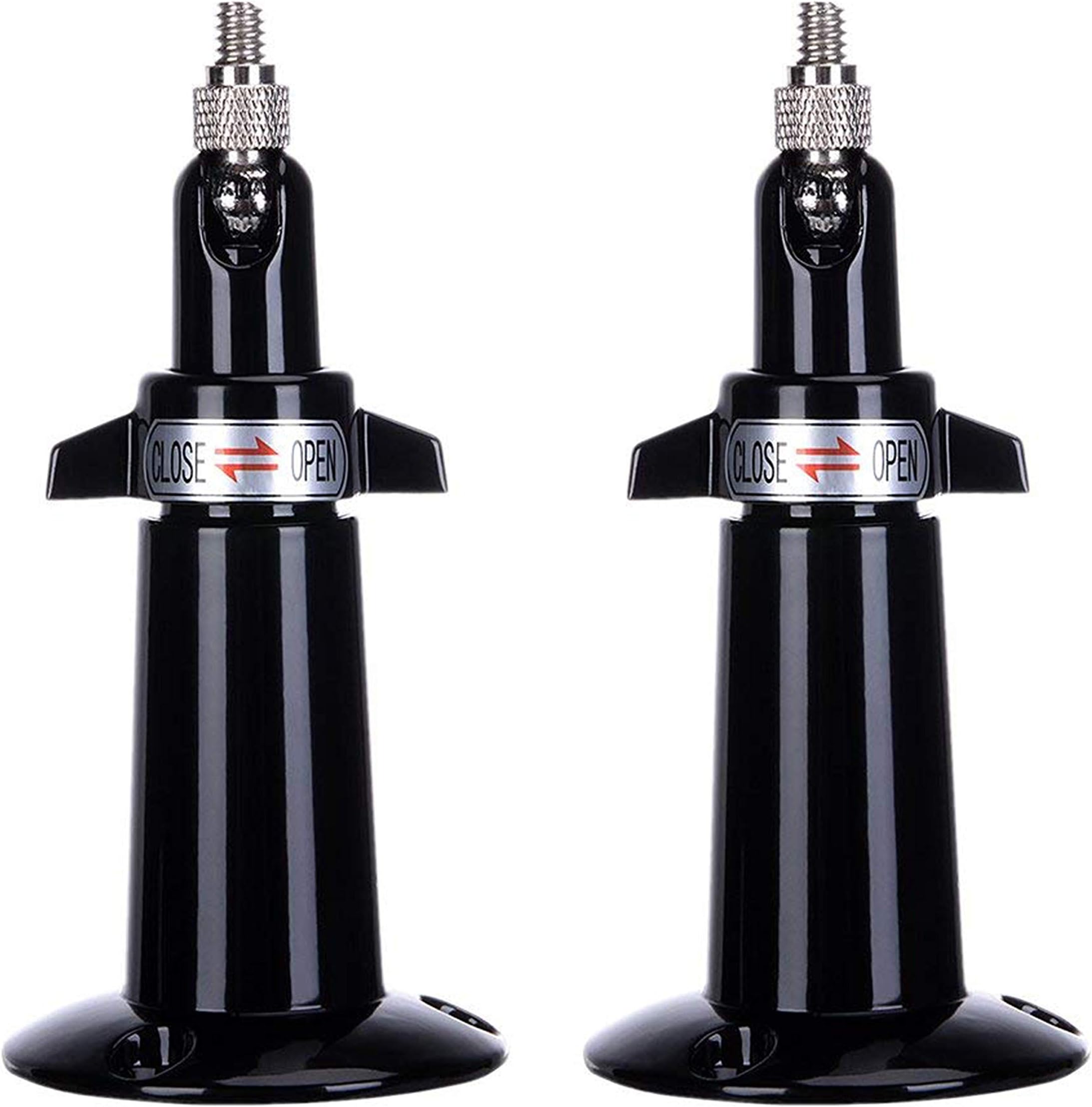 HaoyouMount Mounting Bracket Adjustable Mount Outdoor Indoor Equipped for Arlo Arlo Essential Arlo Pro Arlo Go Arlo Pro 2/pro 3/Arlo Ultra 2 (2 Pack Black)