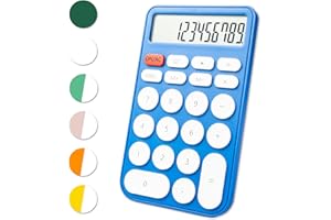 VEWINGL Standard Calculator 12 Digit,Desktop Large Display and Buttons,Calculator with Large LCD Display for Office,School, Home & Business Use,Automatic Sleep,with Battery