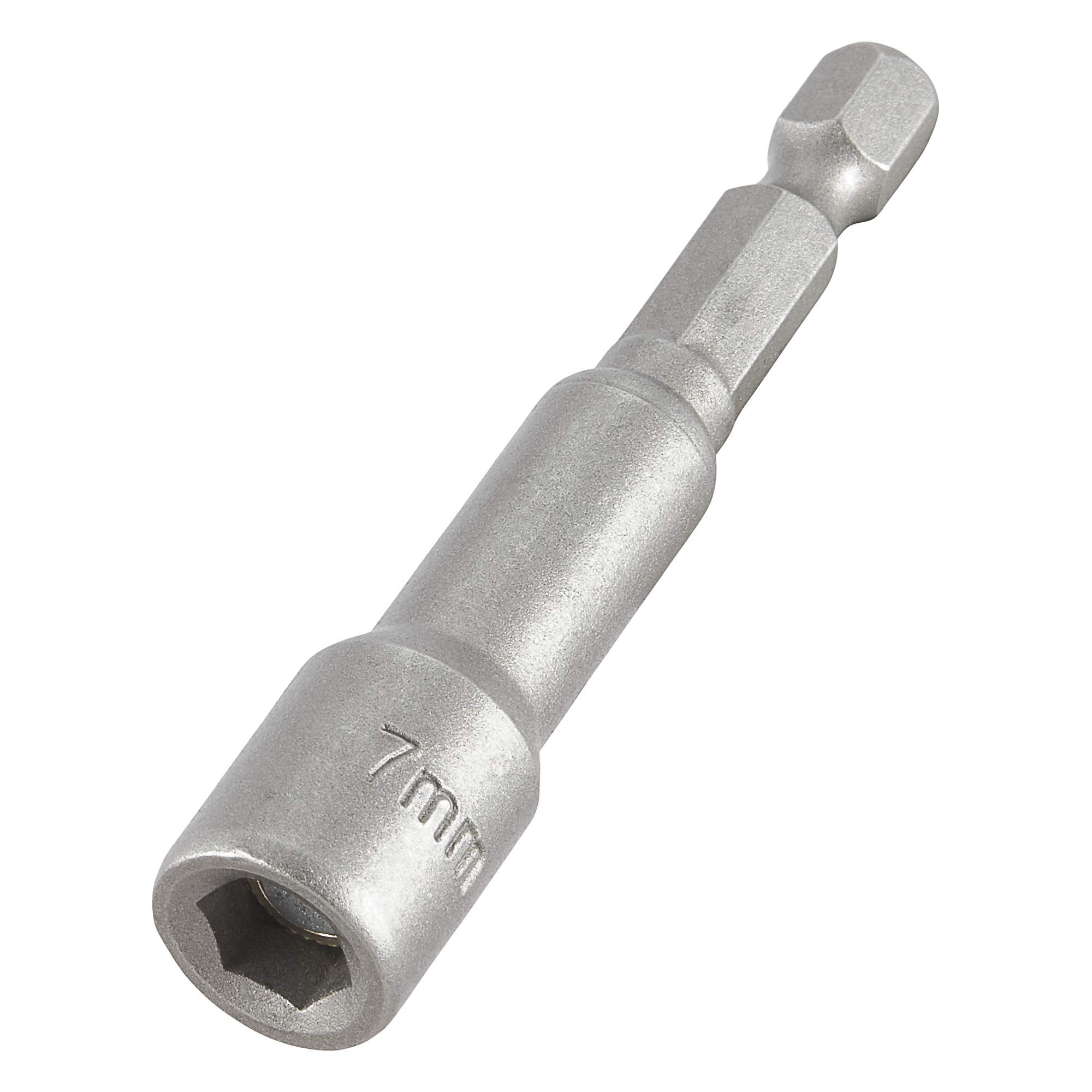 Trend Snappy 7mm A/F Magnetic Nut Driver, Ideal for Self-Cutting Sheet Metal Fixings, Quick Release Drill System, SNAP/ND/7M