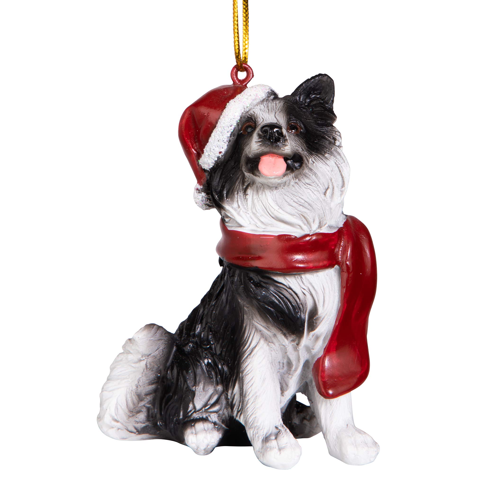 Christmas Ornaments - Xmas Border Collie Holiday Dog Ornaments - Christmas Decorations — image 1