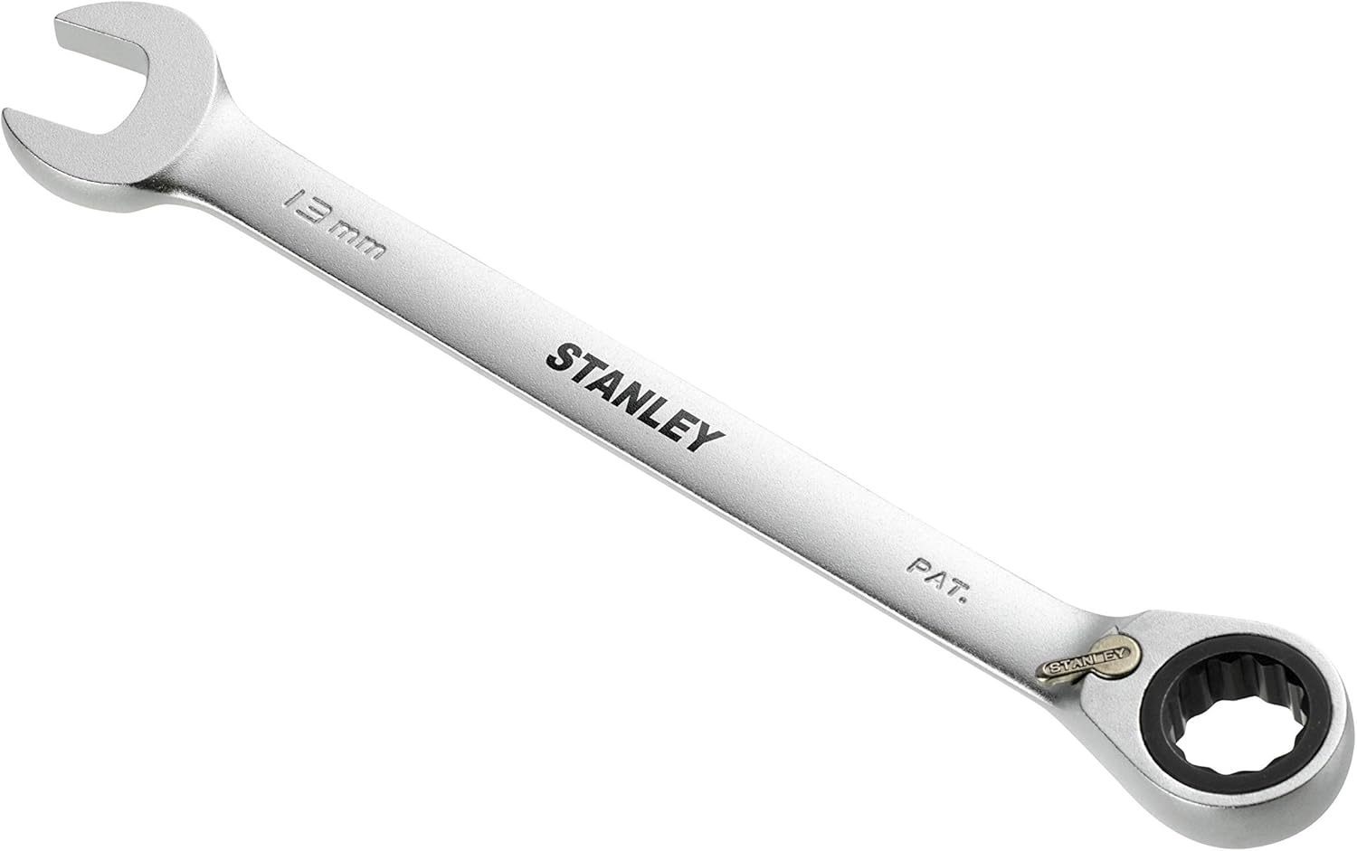 Stanley 113305 Combination spanner with ratchet, Silver