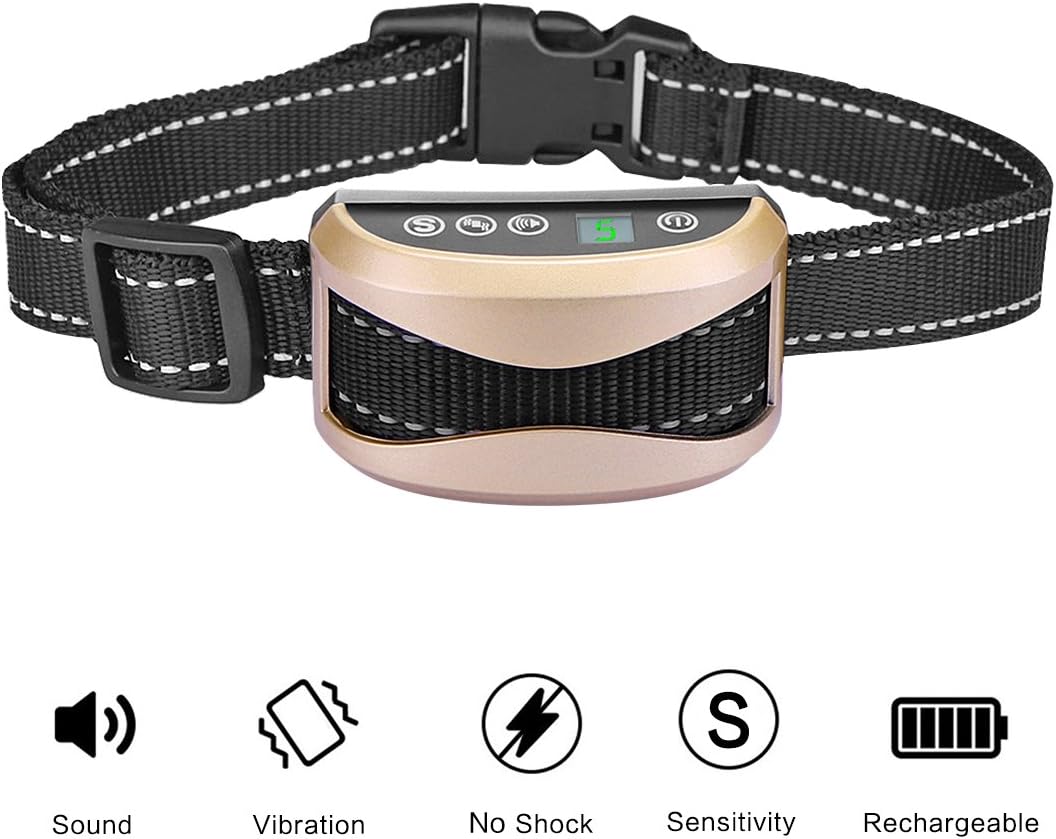 Anti Bark Dog Collar Rechargeable No Bark Dog Collar Dog Barking
