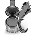 Acomler Root Touch Up Powder - Dark Brown (Gray) for Thinning Hair, Grey Coverage, Hairline Shadow, Eyebrows, Beard Line, and Bald Spots